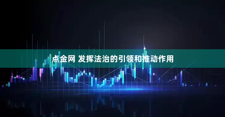 点金网 发挥法治的引领和推动作用