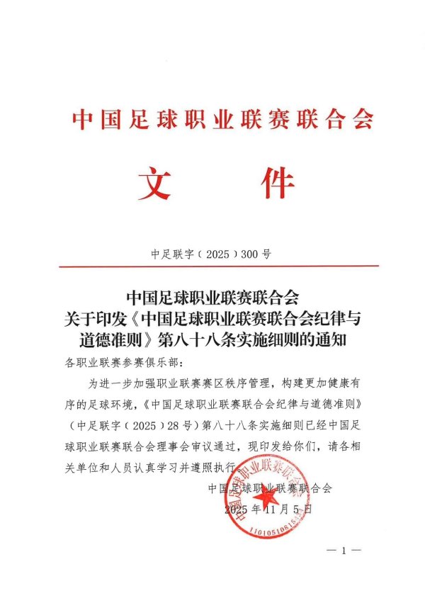 乐蒙网 中足联发文细化“观众不当行为”